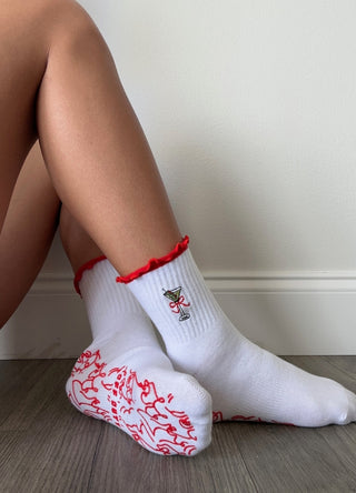 Off Duty Grip Pilates Socks